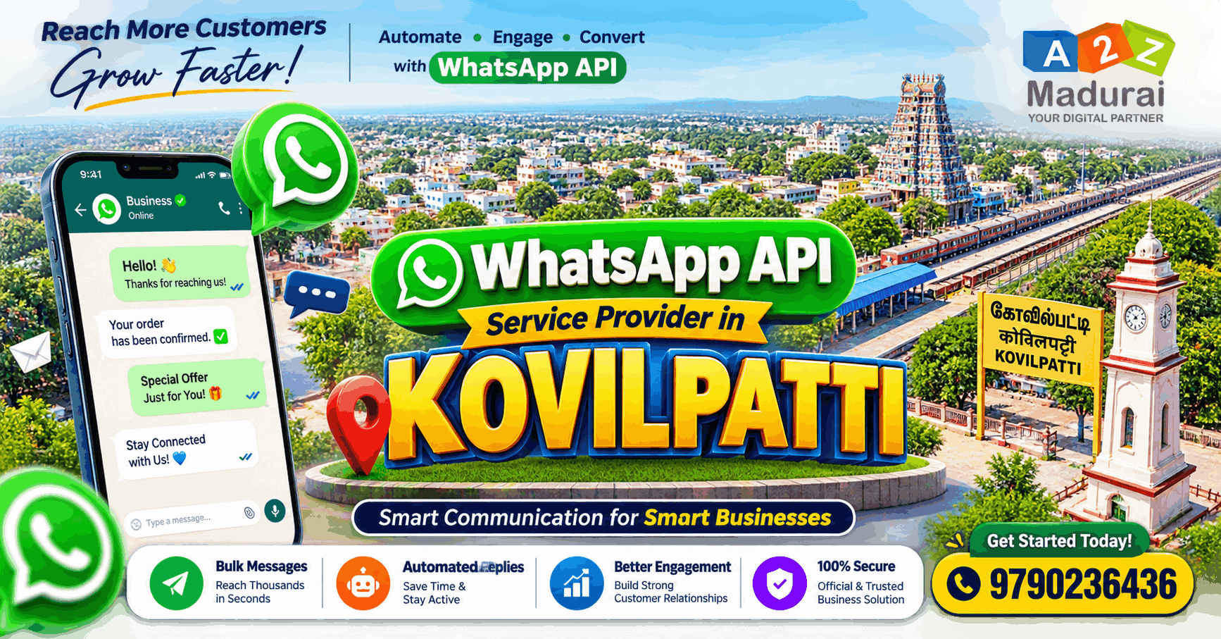 WhatsApp API Service Provider in Tamilnadu
