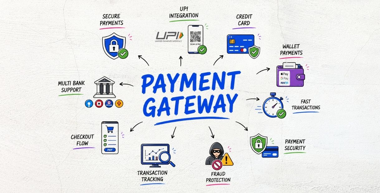 Secure Payment Gateway Integration Solutions For Online Transactions